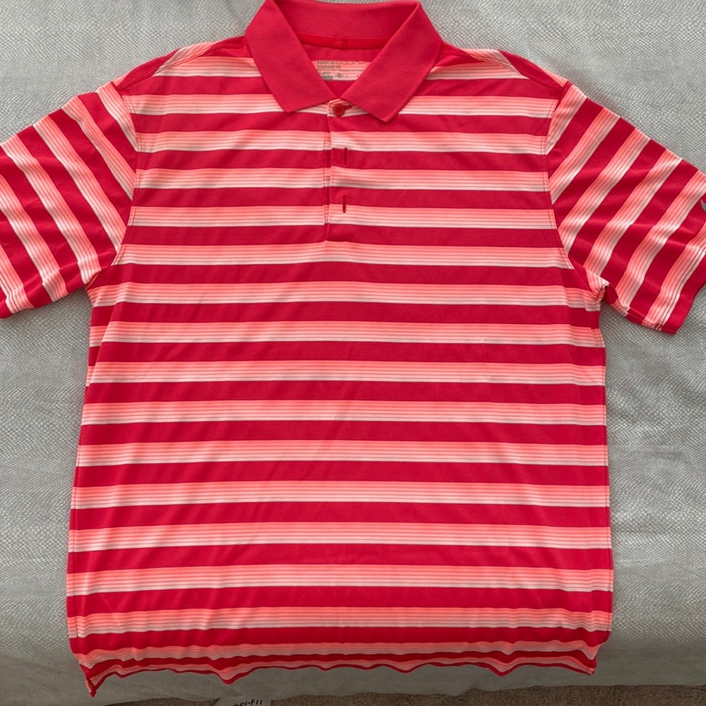 Men’s Nike Golf Polo - Pink / Coral